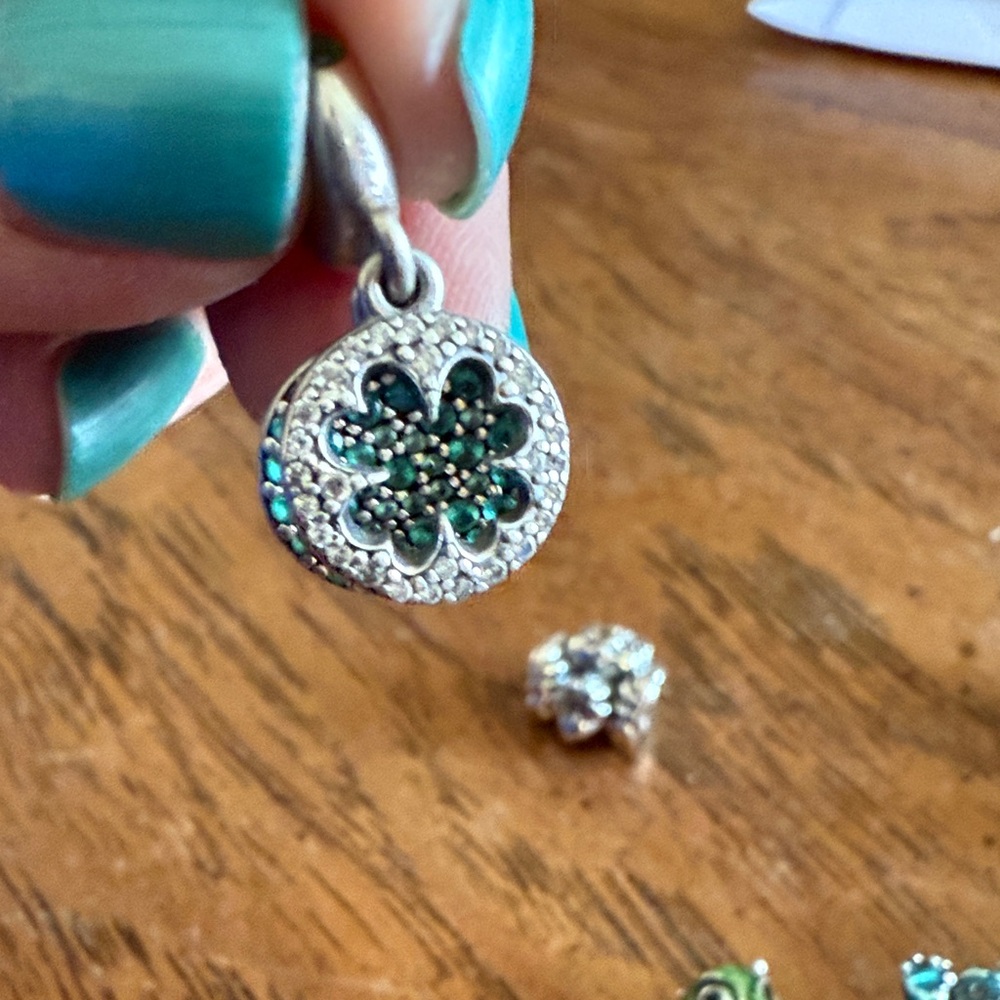 Silver and Blue Small Pet Charms Set - Picture 4 of 13
